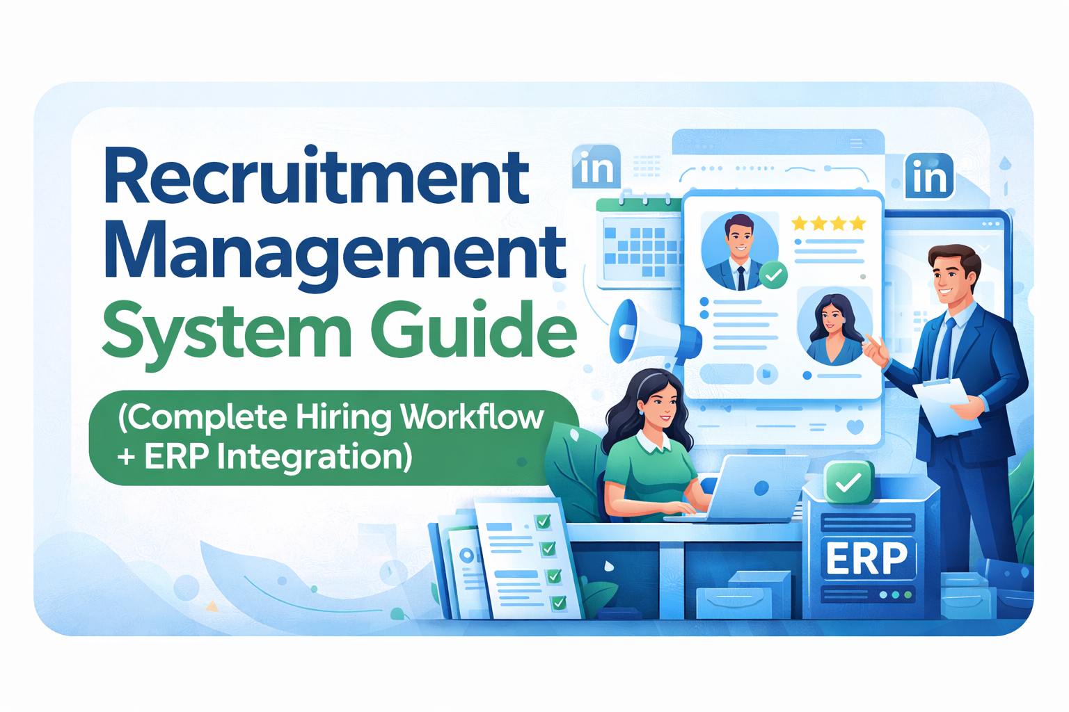 Recruitment Management System Guide (Complete Hiring Workflow + ERP Integration)