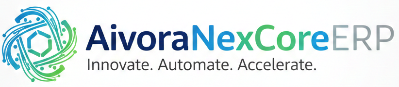 AivoraNexCore ERP logo